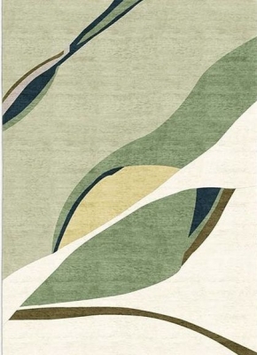 现代绿色地毯 (1)