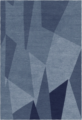现代几何图案地毯 (2)