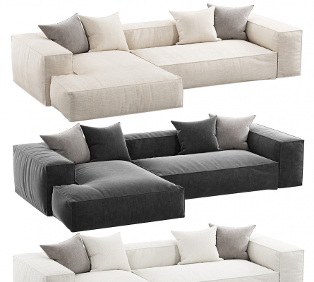 Dunbar 软体沙发3d模型