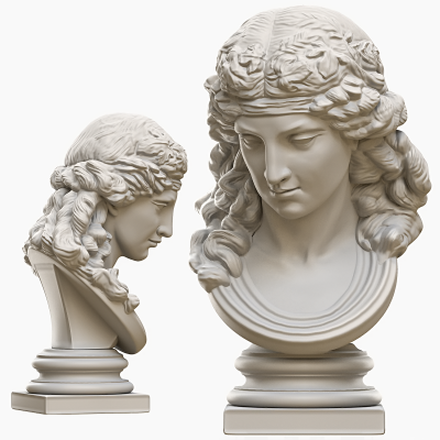 欧式人物雕塑雕像3D模型