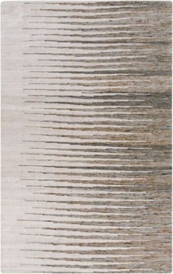 现代抽象条形地毯 (3)