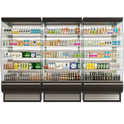 超市冷藏柜 保鲜柜3d模型