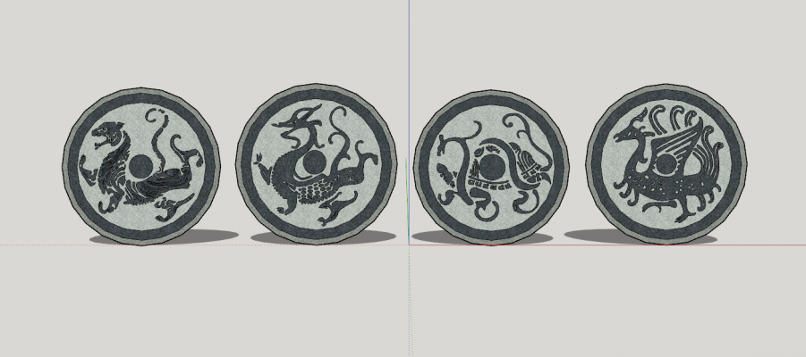 中式传统神兽纹样