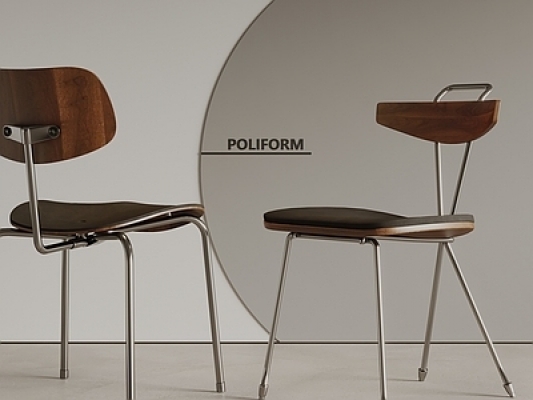 现代餐椅，单椅SU模型