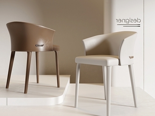 现代餐椅,单椅,SU模型