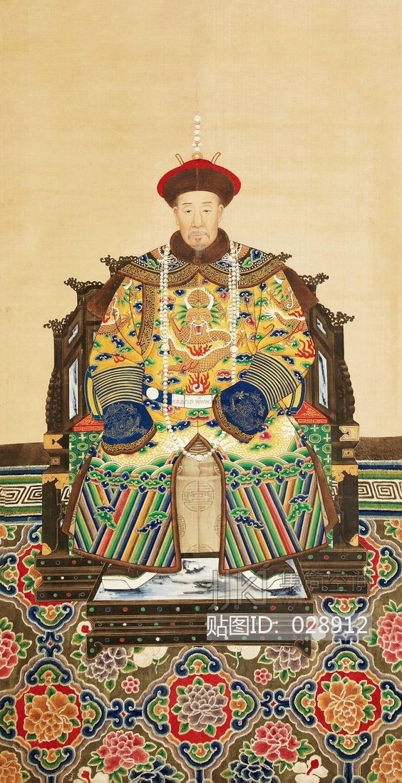 古代皇帝画像 (18)材质贴图下载-【集简空间】「每日更新」