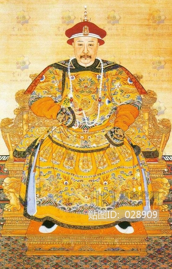 古代皇帝画像 (11)材质贴图下载-【集简空间】「每日更新」
