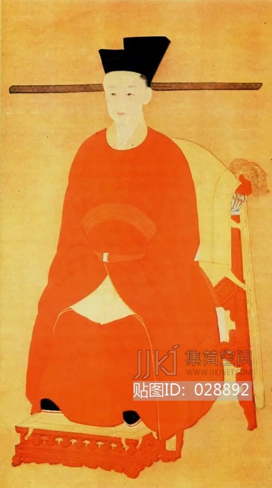 古代皇帝画像 (5)材质贴图下载-【集简空间】「每日更新」