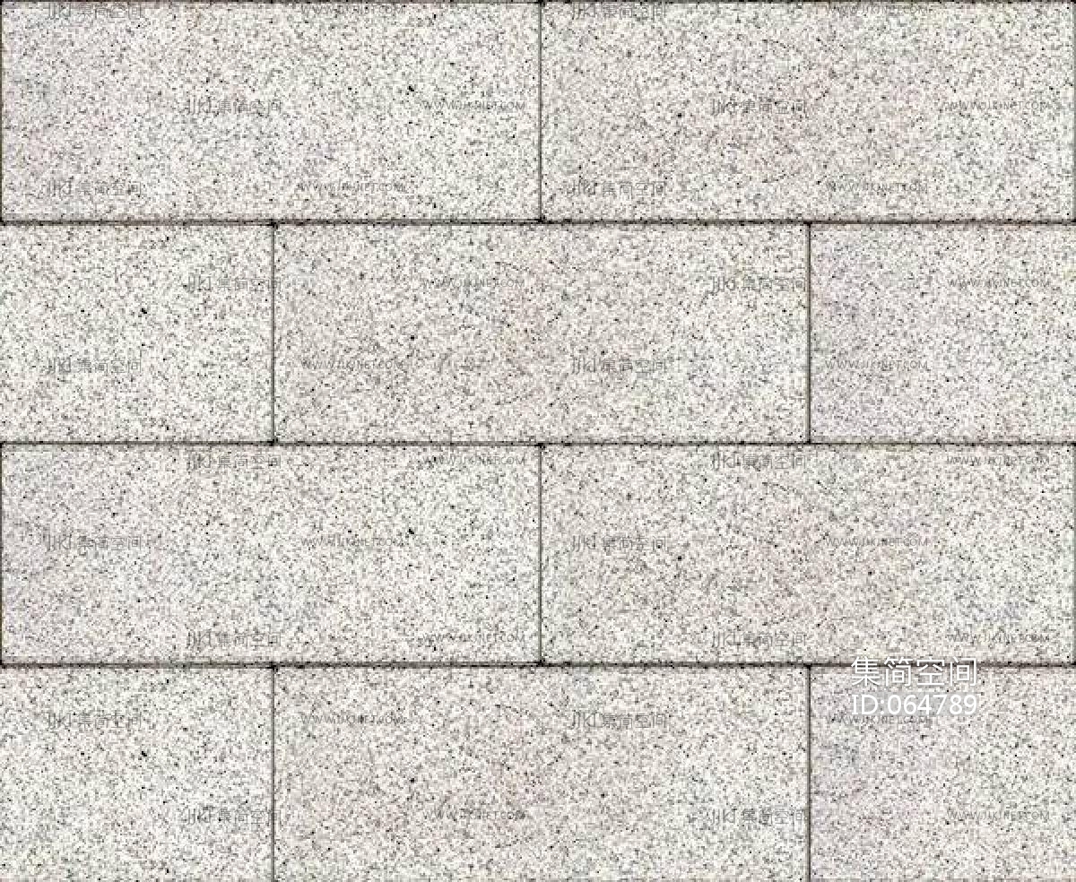 中式景观室外地铺地面地砖步道砖 (6)材质贴图下载-【集简空间】「每日更新」
