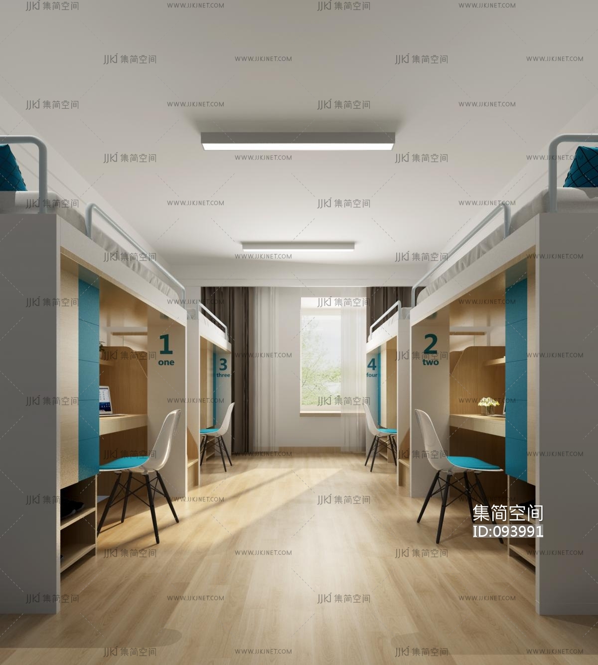 宿舍 - 效果图交流区-建E室内设计网
